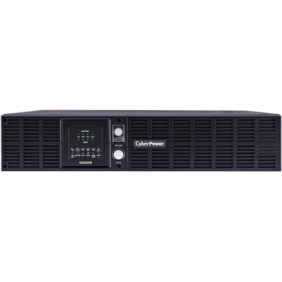 CyberPower CPS1500AVR 1500VA 900W Rack/Tower UPS with Automatic Voltage Regulation, 8 Surge-protected Outlets, User-replaceable Batteries, and Coaxial Data Line Protection