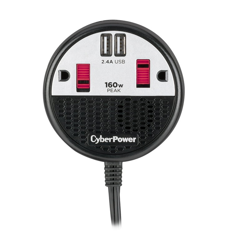 その他 pro co power plus 11-4 CyberPower CPS160PPB2U - 160W Black/Red Power Inverter with