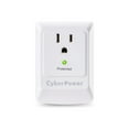 thumbnail image 1 of CyberPower B100WRC1 Essential 1 - Outlet Surge Protector with 1500 J Surge Suppression, 1 of 7