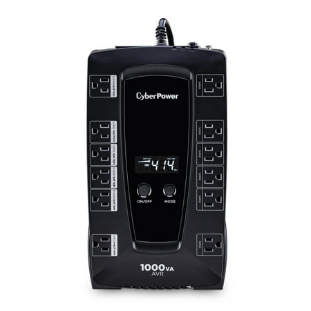 CyberPower - 1000VA Battery Back-Up System - Black