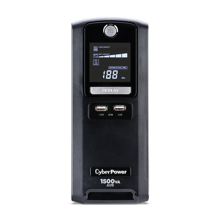 CyberPower - 1500VA Battery Back-Up System - Black