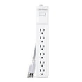 thumbnail image 1 of CyberPower MP1087SS Surge Protector, 2-Pack, 500 Joules, 6 Outlets, 3 ft Cord, 120V, White, 1 of 8