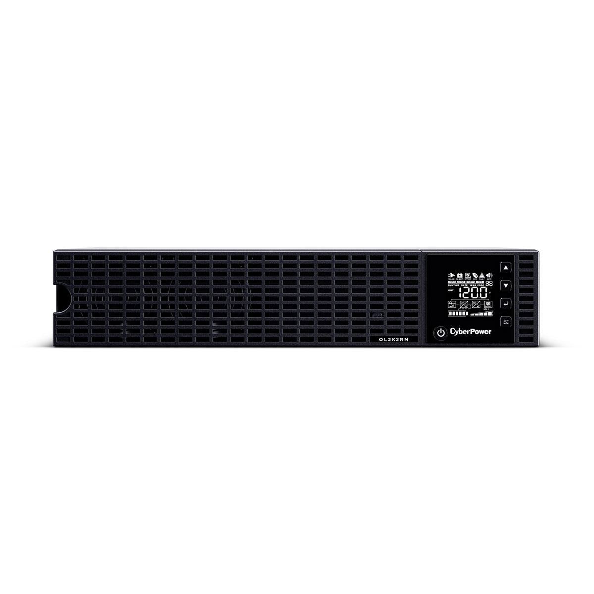 CyberPower OL2K2RM 2200VA/1600W Essential Online Sine Wave LCD ...