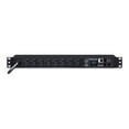 thumbnail image 1 of CyberPower PDU31002 100 - 120 VAC 20A Monitored PDU - 8 Outlets, 12 ft, NEMA L5-20P (5-20P Adapter), Horizontal, 1U, LCD, 3YR Warranty, 1 of 2