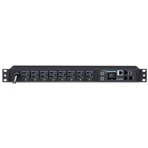 CyberPower PDU41001 Switched PDU 15A 120V 8OUT NEMA w/ 3yr Warranty (12ft Cord)