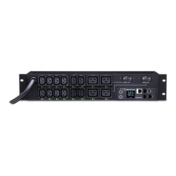 CyberPower PDU41008 16 Outlet PDU - Switched - NEMA L6-30P Rack Mount