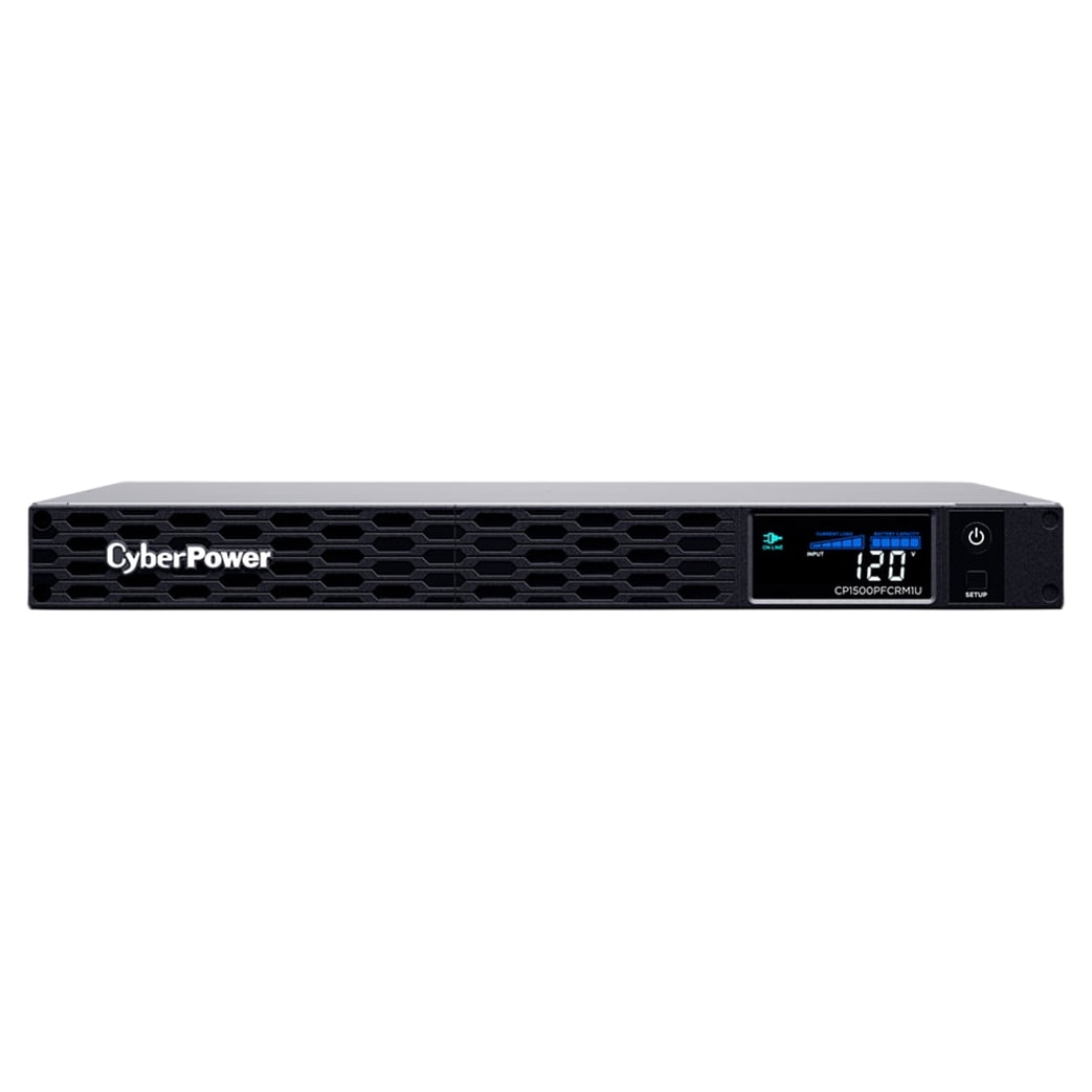 CyberPower CP1500PFCRM1U 1500 VA 900 Watts 6 Outlets UPS Systems