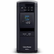 CyberPower CP1000PFCLCDTAA TAA Compliant Intelligent UPS Systems - 1000VA/600W, 120 VAC, NEMA 5-15P, Mini-Tower, Sine Wave, 10 Outlets, LCD, PowerPanel  Personal, $350000 CEG,