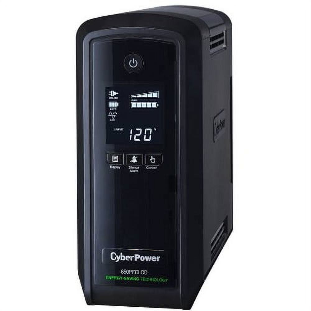 CyberPower PFC Sinewave Series CP850PFCLCD - UPS - 510 Watt - 850 VA 