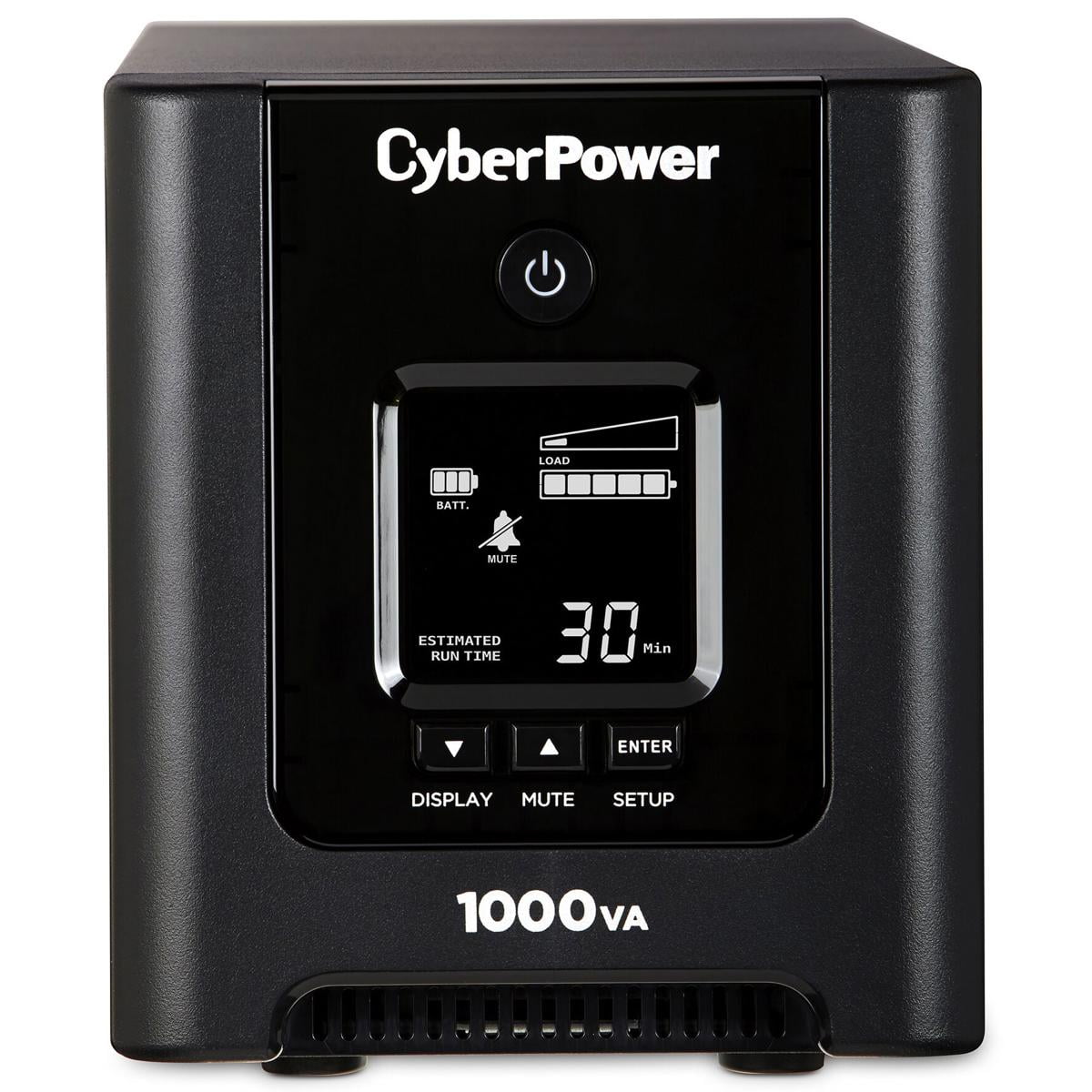 CyberPower PFC Sinewave Series OR1000PFCLCD 1000 VA 700 Watts 8 Outlets UPS