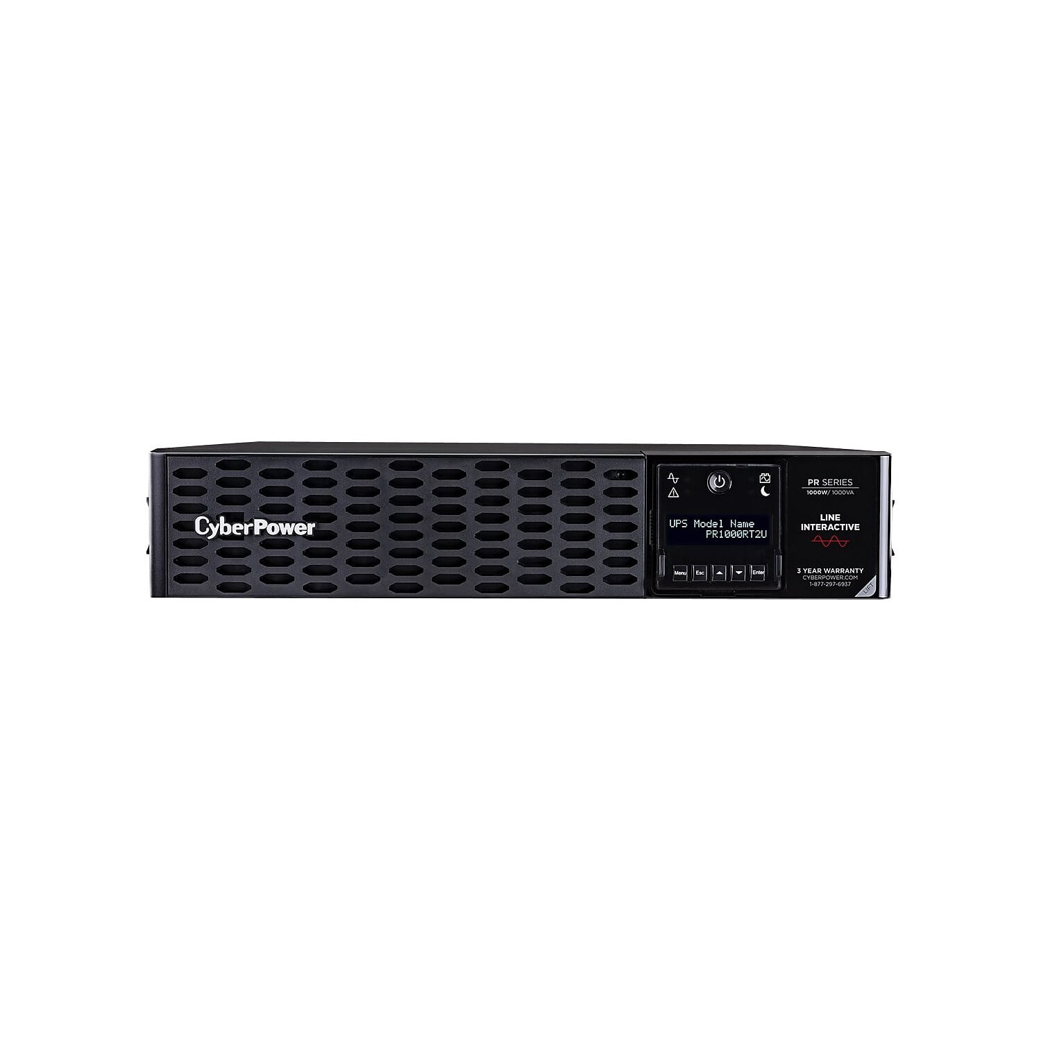 CyberPower PR1000RT2U Smart App 8-Outlet Sinewave UPS - 1000VA/1000W