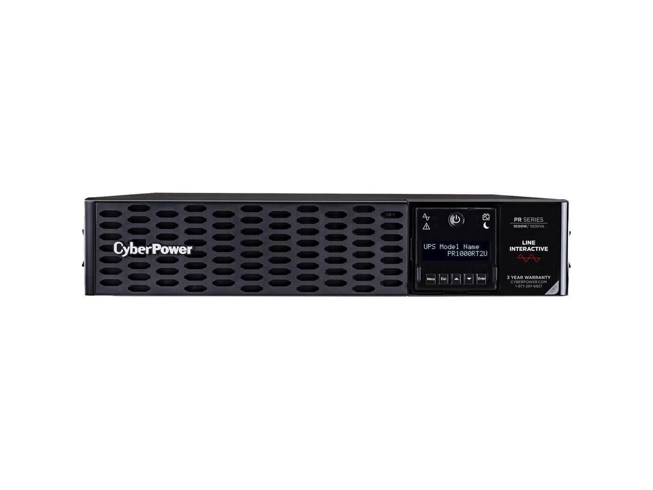 CyberPower PR1000RT2UN Smart App 8-Outlet Sinewave UPS - 1000VA/1000W
