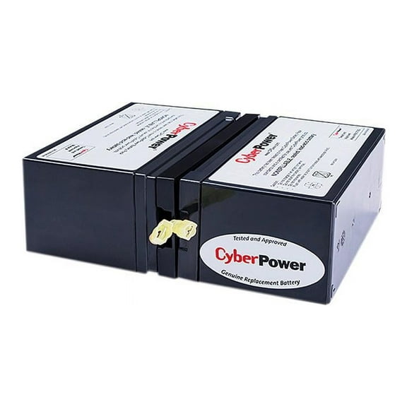 CyberPower RB0690X2 - UPS battery - 2 x battery - lead acid - 9 Ah - for Office Rackmount LCD Series OR700LCDRM1U