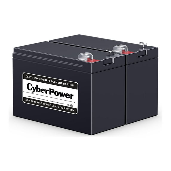 CyberPower RB1270X2C UPS Replacement Battery Cartridge, 12V/7Ah