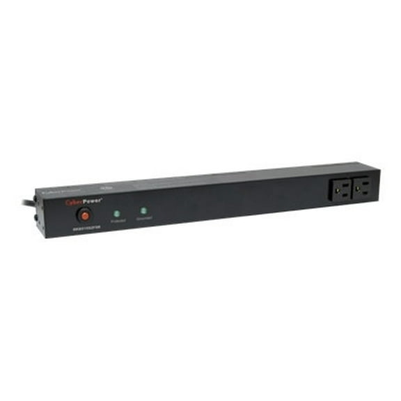 CyberPower Rackbar Surge Protection RKBS15S2F8R - Surge protector (rack-mountable) - AC 120 V - output connectors: 10