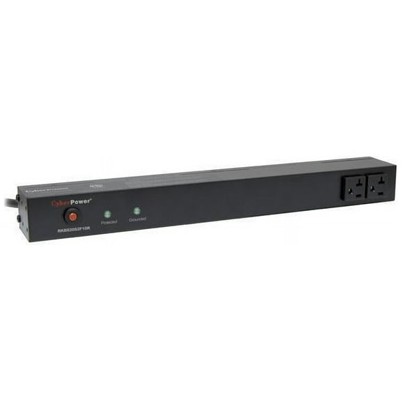 CyberPower Rackbar Surge Protection RKBS20S2F10R Zero-U/1U - surge protector