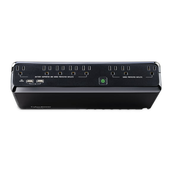 CyberPower SL750U Battery Backup UPS, 750VA/375W, 8 Outlets, USB, Surge, 5 ft Cord, Manual Included