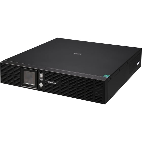 CyberPower OR2200LCDRTXL2U Smart App LCD UPS Systems - 2100VA/1650W, 120 VAC, NEMA 5-20P, 2U, Rack / Tower, 8 Outlets, LCD, PowerPanel