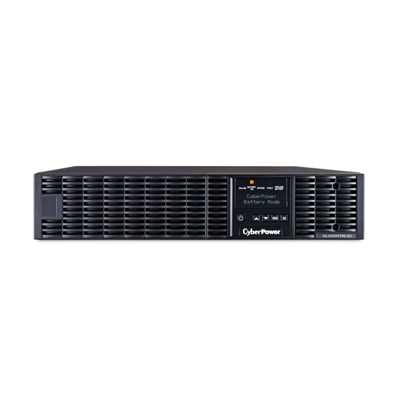 CyberPower OL1500RTXL2UN Online Double Conversion UPS Battery Backup, 1500VA/1350W, Pure Sinewave, Rack/Tower 2U, 8 Outlets