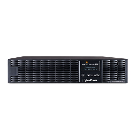 CyberPower OL2200RTXL2U Online Double-Conversion UPS, 2200VA/1800W, Rack/Tower, Sinewave
