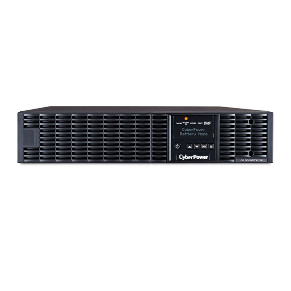 CyberPower OL3000RTXL2U Online Double-Conversion UPS, 3000VA/2700W, Rack/Tower, 100-125V