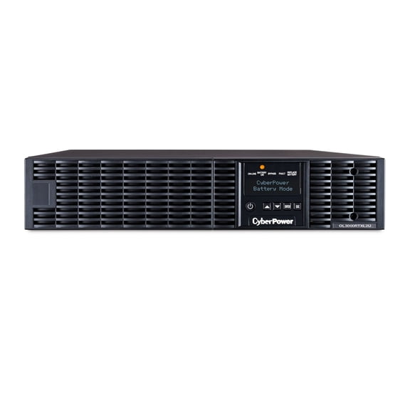CyberPower OL3000RTXL2U Online Double-Conversion UPS, 3000VA/2700W, Rack/Tower, 100-125V