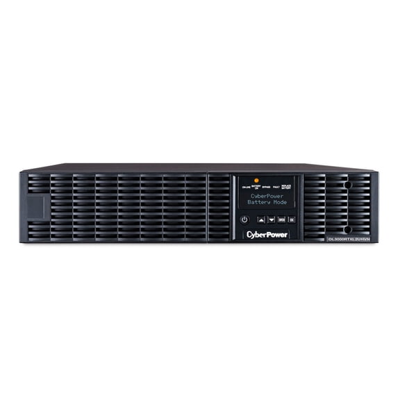 CyberPower OL3000RTXL2UHVN 3000VA/2700W Smart App Online Rack/Tower UPS, 2x NEMA L6-20R, 1x NEMA L6-30R