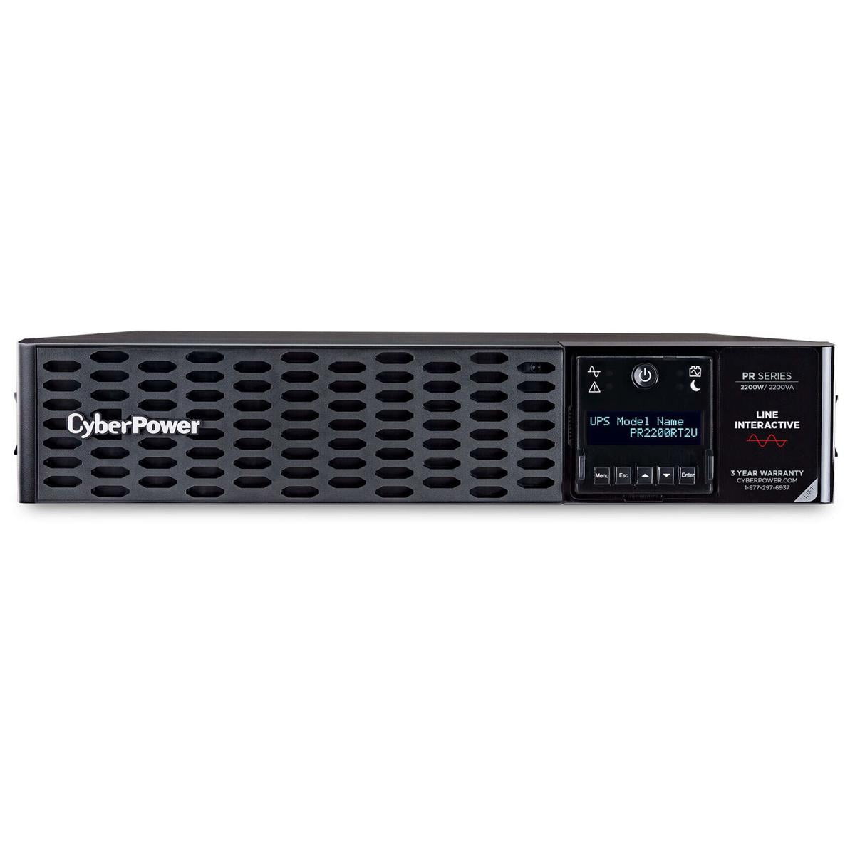CyberPower Smart App Sinewave 2.2KVA Tower/Rack Convertible UPS PR2200RTXL2U