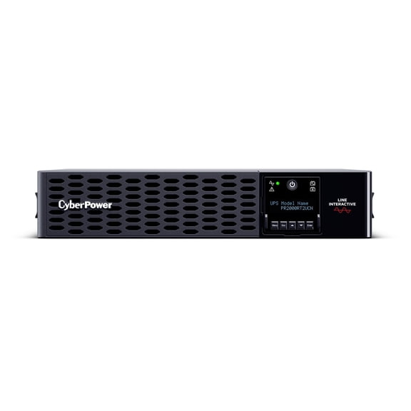 CyberPower PR2000RT2UCN Smart App Sinewave UPS Battery Backup, 2000VA/2000W, Rack/Tower 2U, 120V