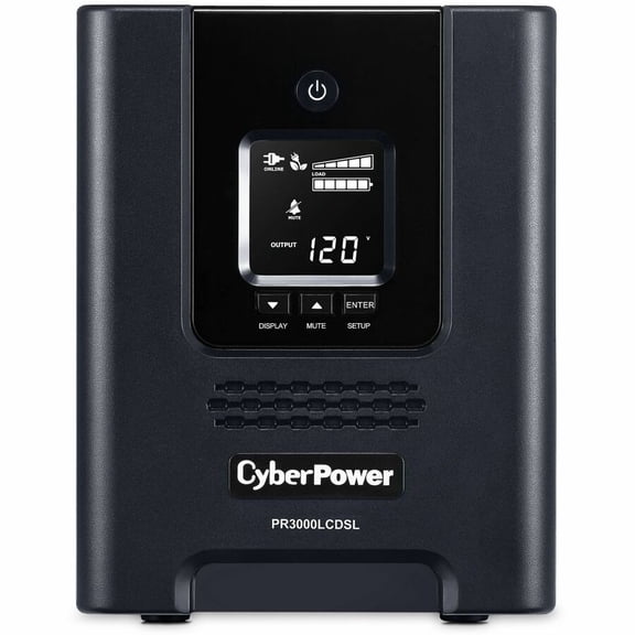 CyberPower Smart App Sinewave PR3000LCDSL - UPS - 2700 Watt - 3000 VA