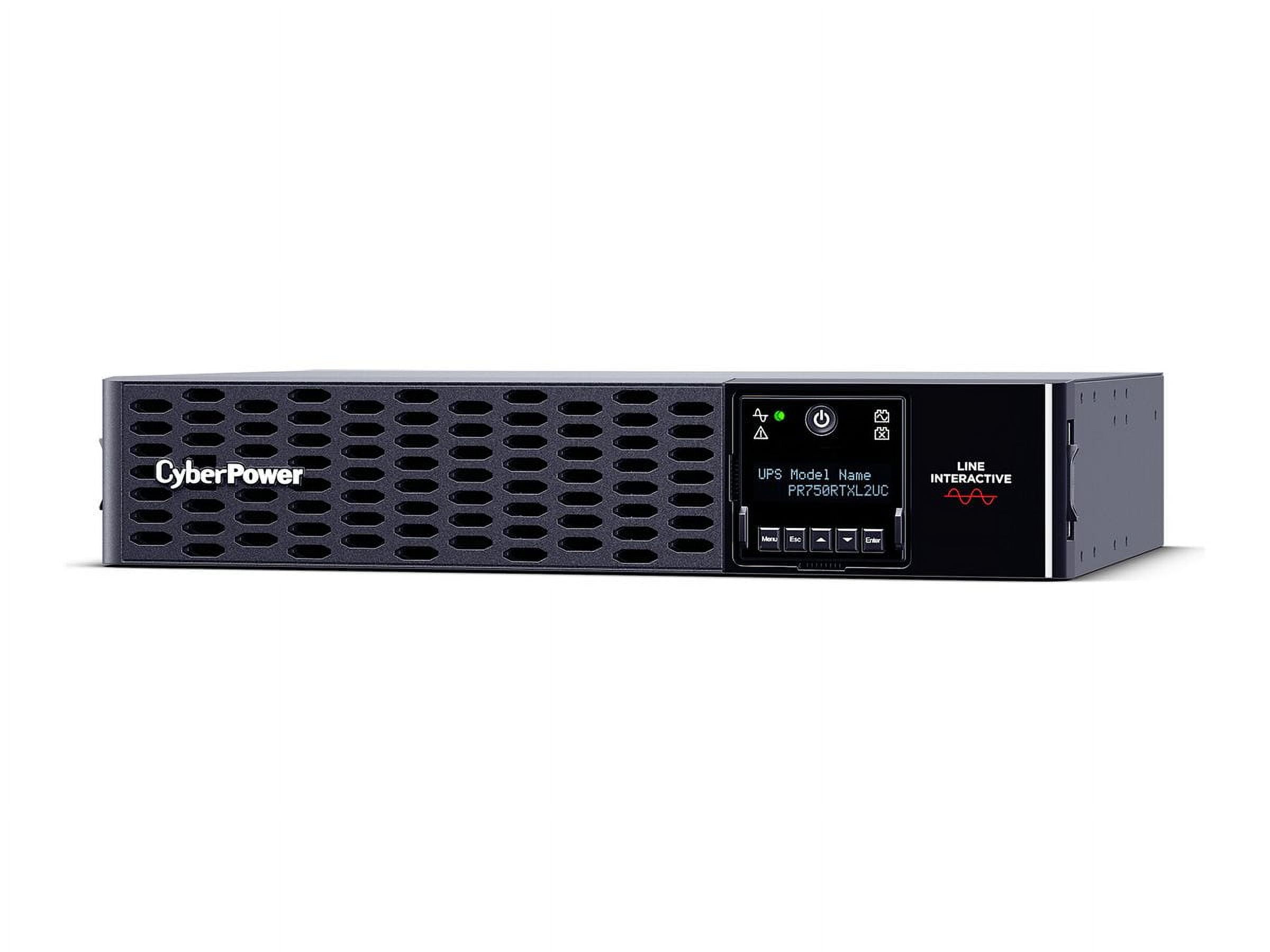 CyberPower Smart App Sinewave PR750RTXL2UC UPS (rackmountable