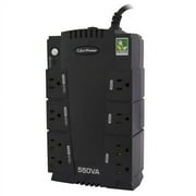 CyberPower Standby Series CP550SLG 550VA / 330W Simulated Sine Wave UPS, 8 Outlets / USB Port