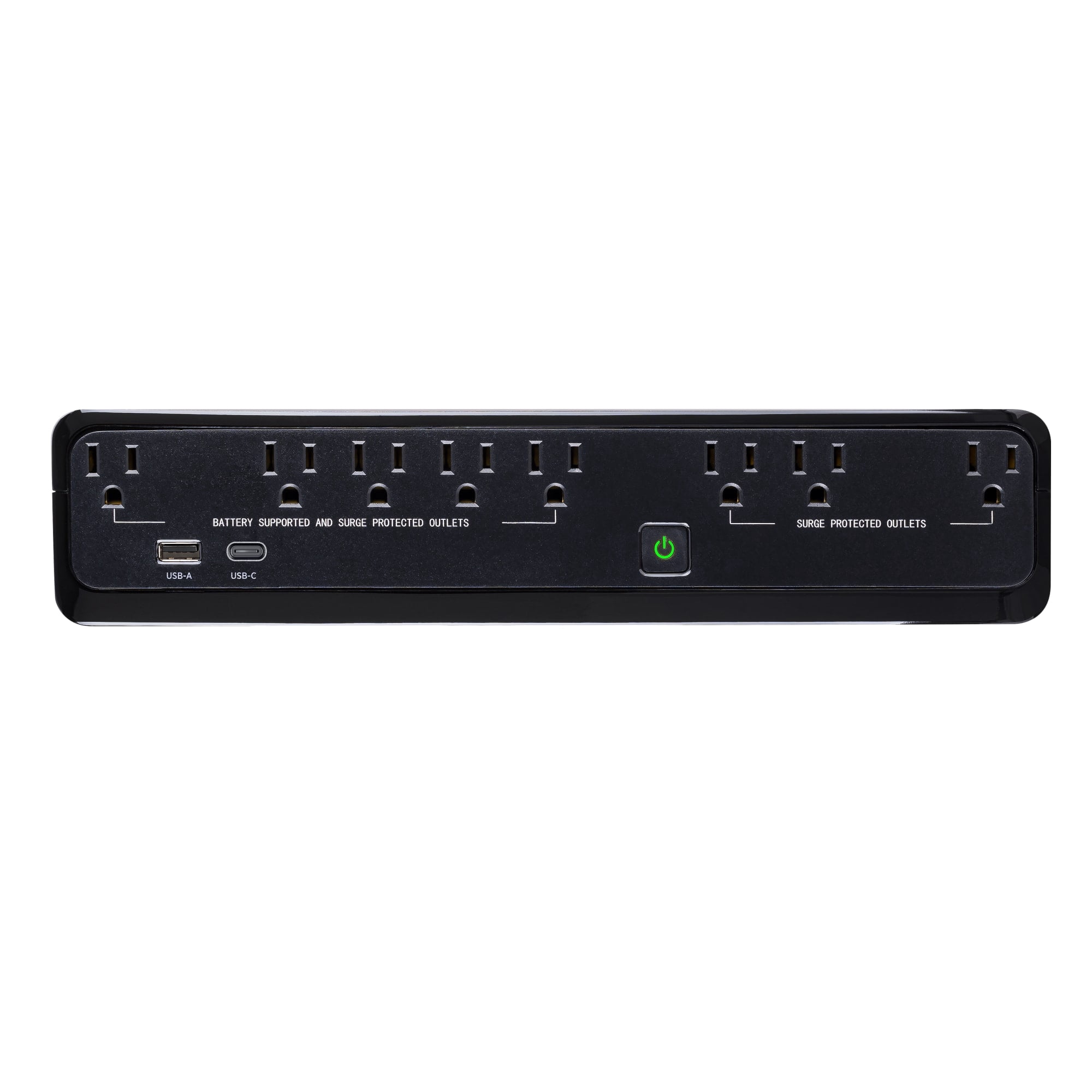 CyberPower SL900UC UPS Systems 900VA/480W, 120V, NEMA 5-15P, Compact, 8 Outlets, Black