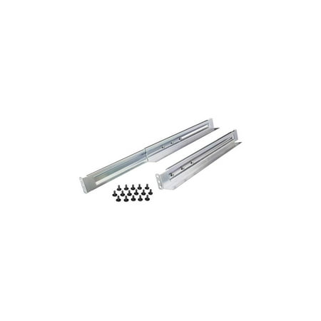 CyberPower Systems USA 4POSTRAIL CyberPower Universal Rack Mount Adjustable Length Rail Kit for up to 231 LBS 1U & 2U - 231 lb Load Capacity