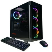CyberPowerPC Gamer Supreme Gaming Desktop, AMD Ryzen 7 8700F, 32GB, AMD Radeon RX 7800 XT 16GB, 2TB SSD, Black, SLC7100WST