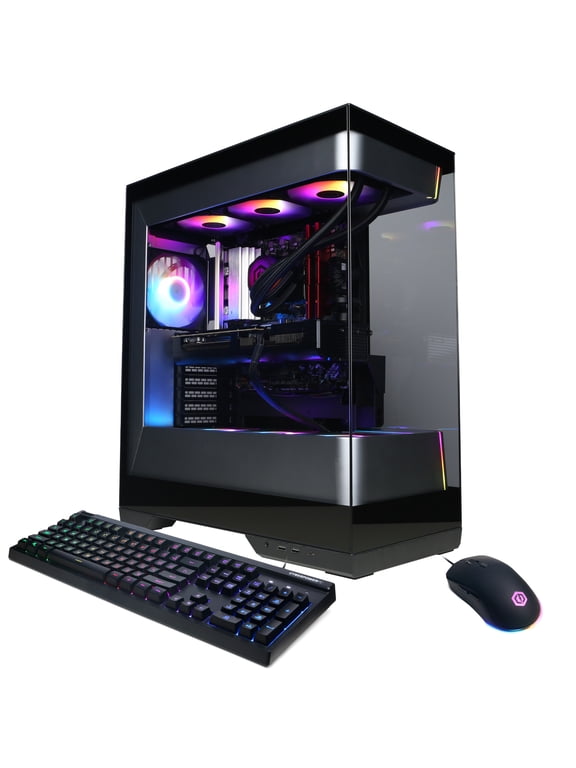 Gamer Supreme Gaming Desktop, AMD Ryzen 7 9850X3D, NVIDIA GeForce RTX 5080 16GB, 32GB DDR5, 2TB SSD, Black, SLC11040CPGV2