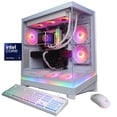 thumbnail image 1 of CyberPowerPC Gamer Supreme Gaming Desktop, Intel Core Ultra 9 285, NVIDIA GeForce RTX 5080 16GB, 32GB DDR5, 2TB SSD, White, SLC8000WSTV2, 1 of 7