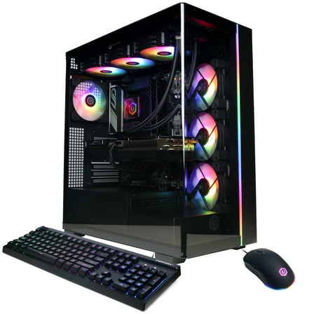 CyberPowerPC Gamer Supreme Gaming Desktop, Intel Core Ultra 9 285K, NVIDIA GeForce RTX 5080 16GB, 32GB DDR5, 2TB SSD, Black, SLC8000WST