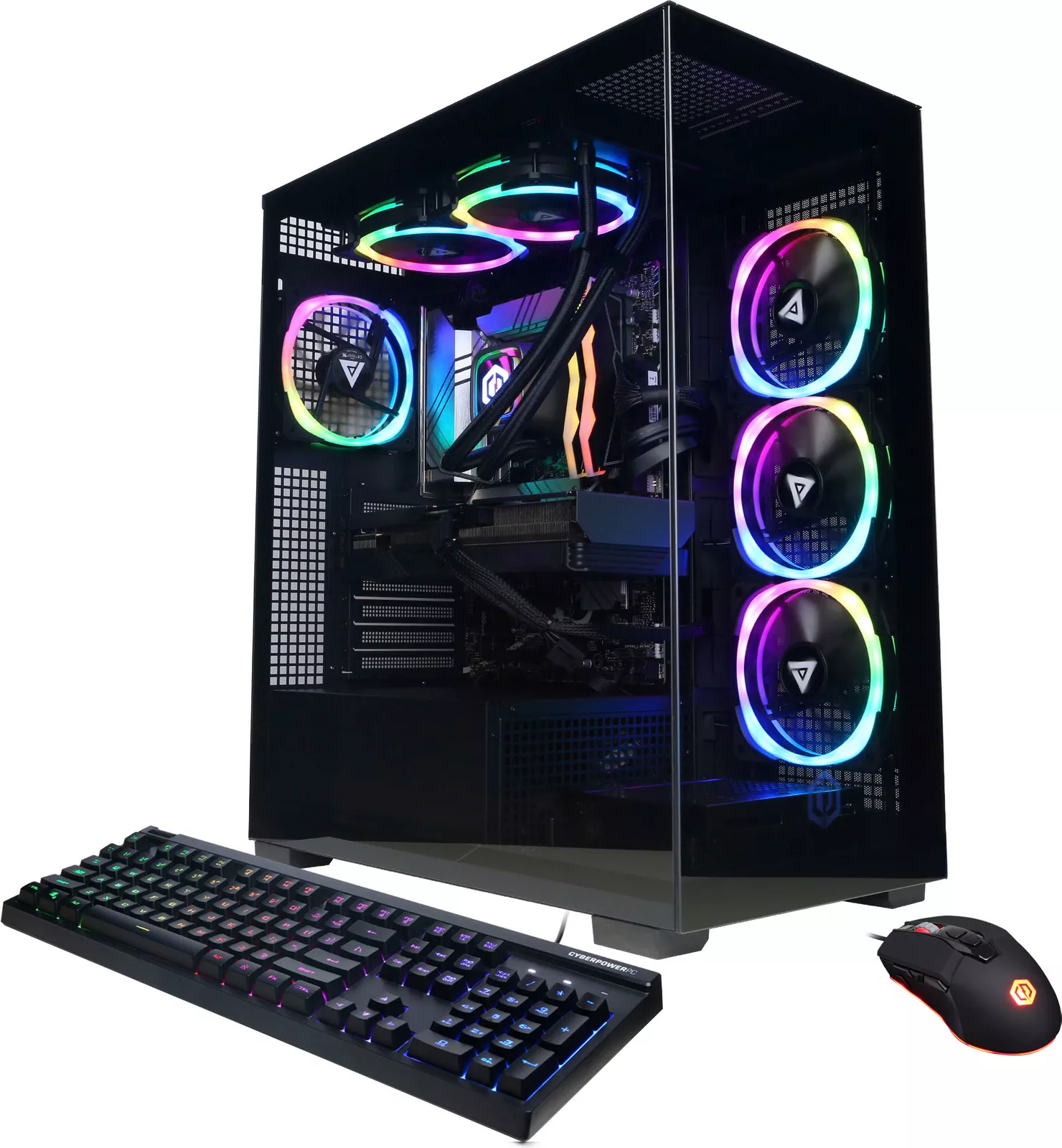 CyberPowerPC - Gamer Supreme Gaming Desktop - Intel Core i7-14700KF - 32GB Memory - NVIDIA GeForce RTX 4060 Ti 16GB - 2TB SSD - Black - Walmart.com CyberPowerPC - Gamer Supreme Gaming Desktop - Intel Core i7-14700KF - 32GB Memory - NVIDIA GeForce RTX 4060 Ti 16GB - 2TB SSD - Black - Walmart.com
