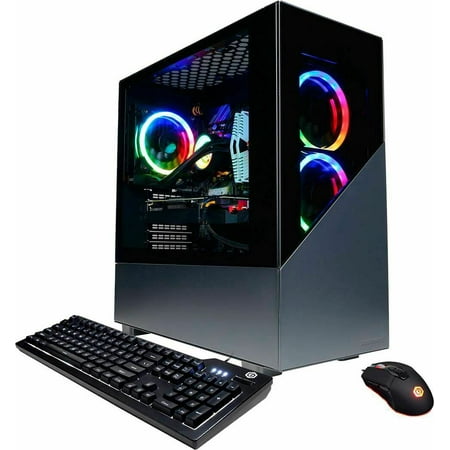 CyberPowerPC Gamer Supreme Gaming Desktop, Intel Core i7, 16GB, 1TB SSD, Black