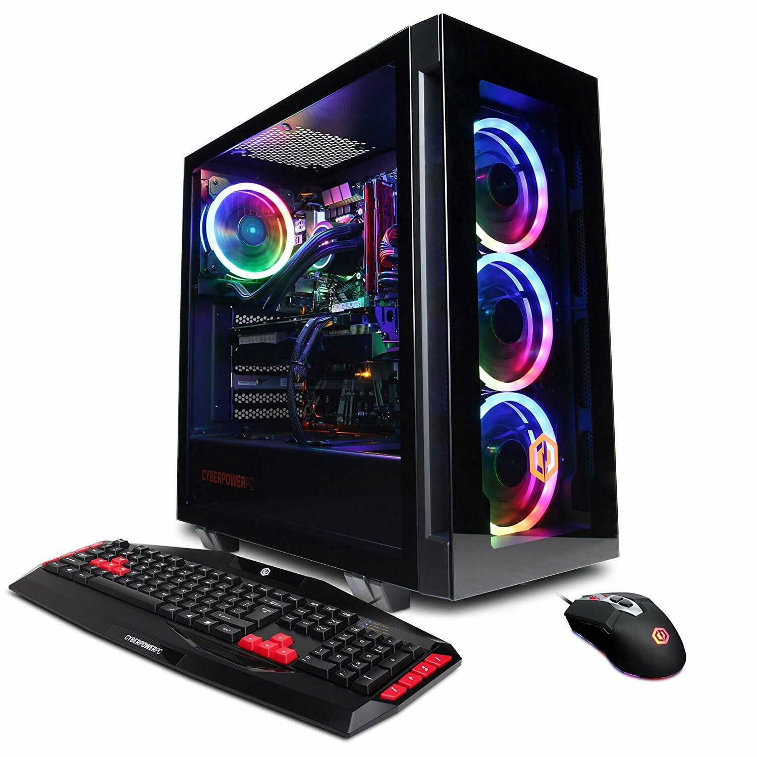 CyberPowerPC Gamer Supreme Gaming Desktop, Intel Core i7 i7-9700K