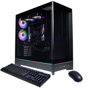 CyberPowerPC Gamer Supreme Gaming PC, AMD Ryzen 7 9700X, AMD Radeon RX 9060 XT 16GB, 32GB DDR5, 2TB SSD, SLC11380CPG