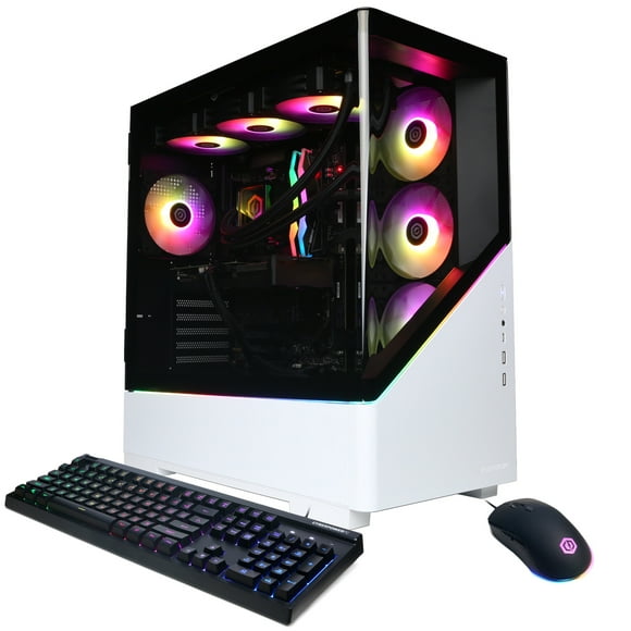 CyberPowerPC Gamer Supreme Gaming PC, AMD Ryzen 7 9800X3D, AMD Radeon RX 9070 XT 16GB, 32GB DDR5, 2TB SSD, SLC11140CPG