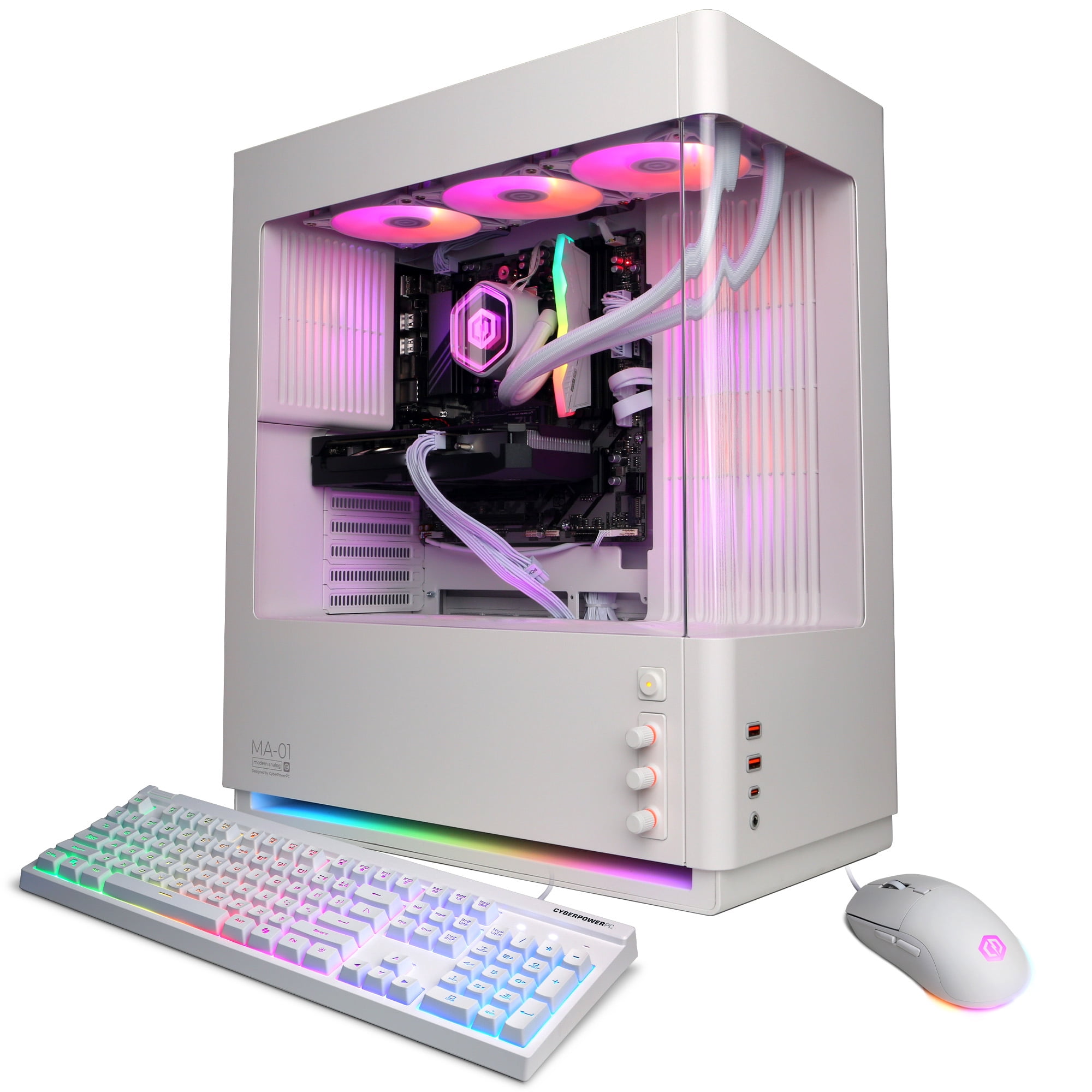 CyberPowerPC Gamer Supreme Gaming PC, AMD Ryzen 7 9850X3D, NVIDIA GeForce RTX 5060 Ti 16GB, 32GB DDR5, 1TB SSD, SLCAI10400CPG