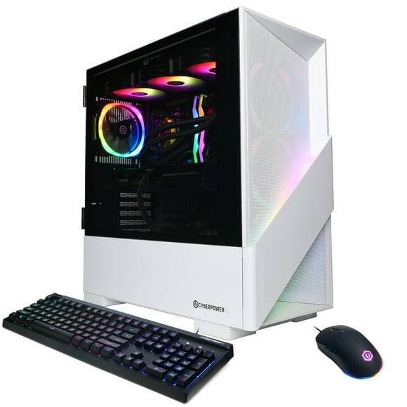 CyberPowerPC Gamer Supreme Gaming PC, AMD Ryzen 9 9900X, NVIDIA GeForce RTX 5070 Ti 16GB, 32GB DDR5, 2TB SSD, SLCAI7600CPGV2