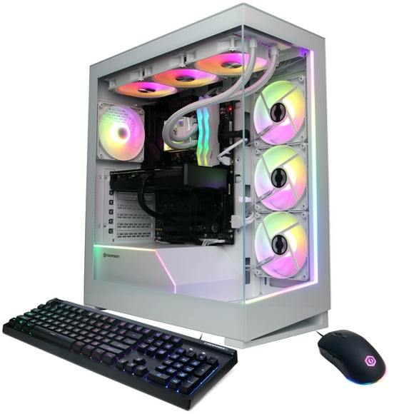 CyberPowerPC Gamer Supreme Gaming PC, AMD Ryzen 9 9950X3D, NVIDIA GeForce RTX 5070 12GB, 64GB DDR5, 4TB SSD, SLCAI9800CPG