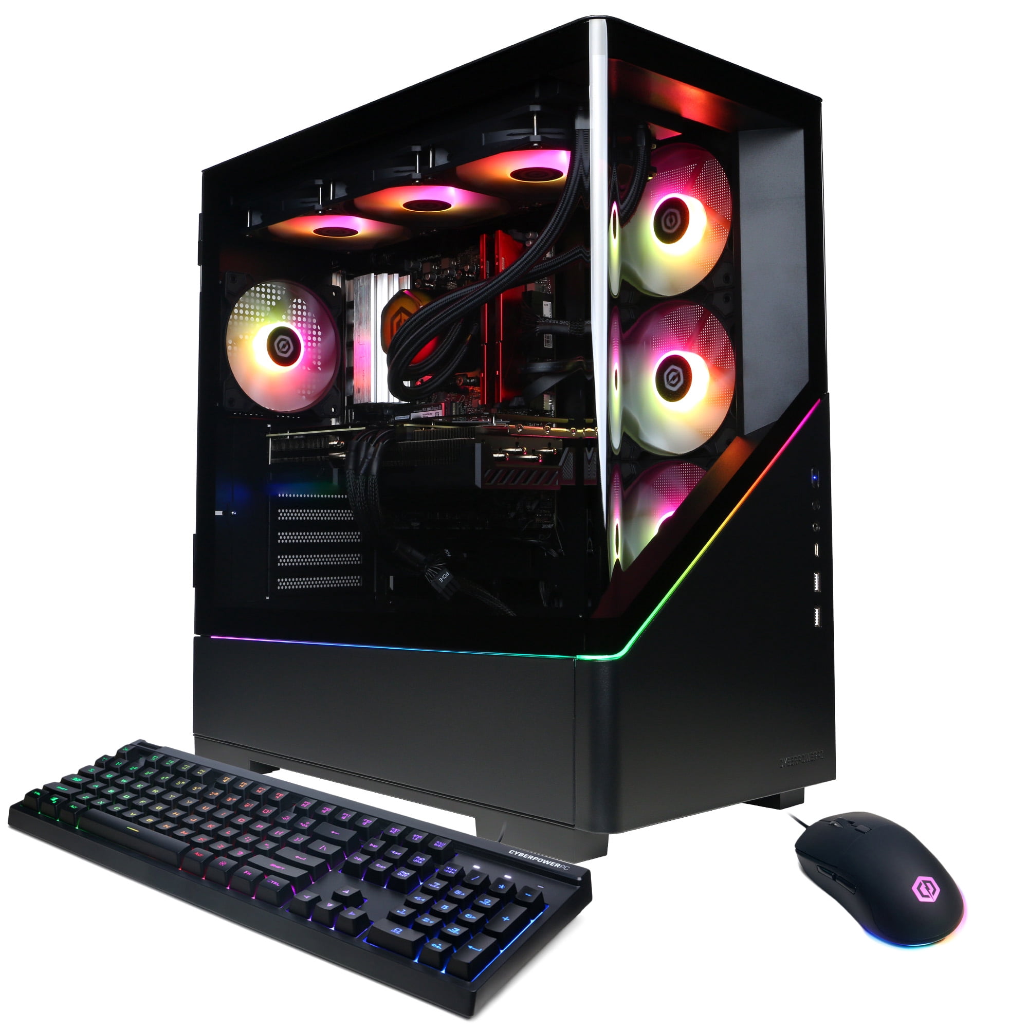 CyberPowerPC Gamer Supreme Gaming PC, AMD Ryzen 9 9950X3D2, NVIDIA GeForce RTX 5070 12GB, 32GB DDR5, 2TB SSD, SLCAI9400CPGV2