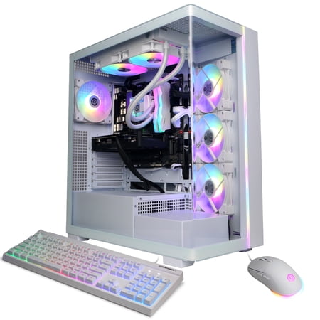 CyberPowerPC Gamer Supreme Gaming PC, Intel Core i7-14700F, NVIDIA GeForce RTX 5060 Ti 8GB, 32GB DDR5, 2TB SSD, SLC10000CPGV19