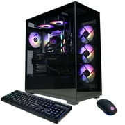 CyberPowerPC Gamer Supreme Liquid Cool Gaming Desktop, Intel Core Ultra 7 265KF, 32GB, NVIDIA GeForce RTX 5080 16GB, 2TB SSD, Black, SLC10760CPGV6