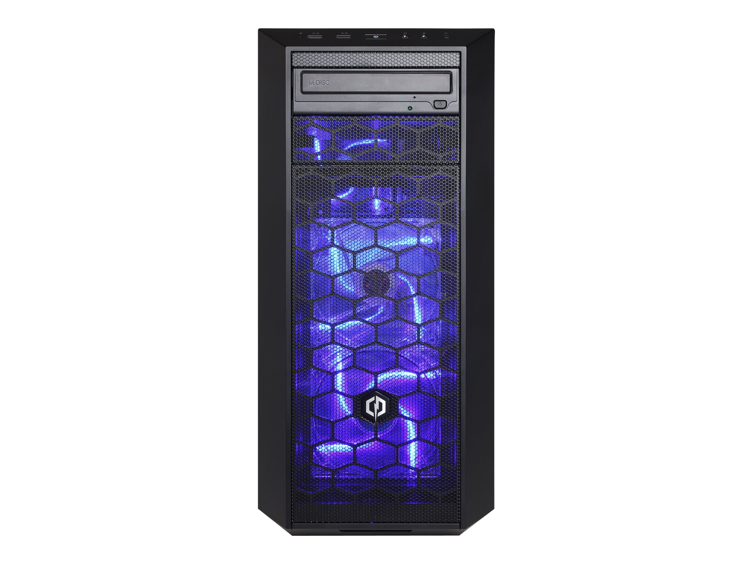 CyberPowerPC Gamer Xtreme GXI990 MDT Core i5 7600K 3.8 GHz RAM 16 GB HDD 1 TB SSD 120 GB DVD SuperMulti GF GTX 1070 GigE Win 10